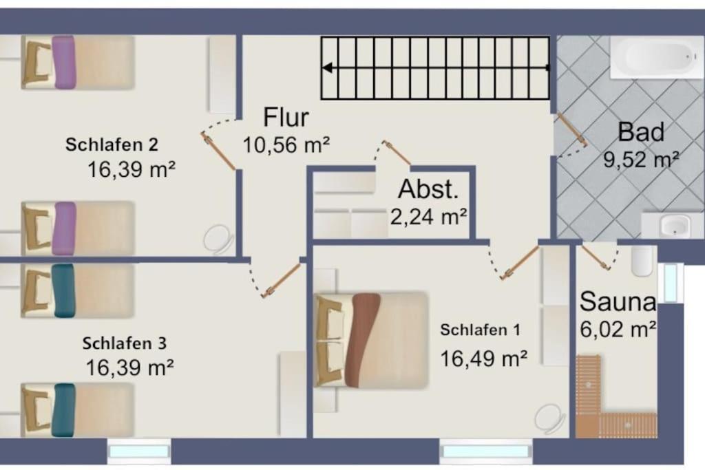 Appartement 130Qm Haus Mit 3 Schlafzimmern, Sauna, Parkplatz à Lüneburg Extérieur photo