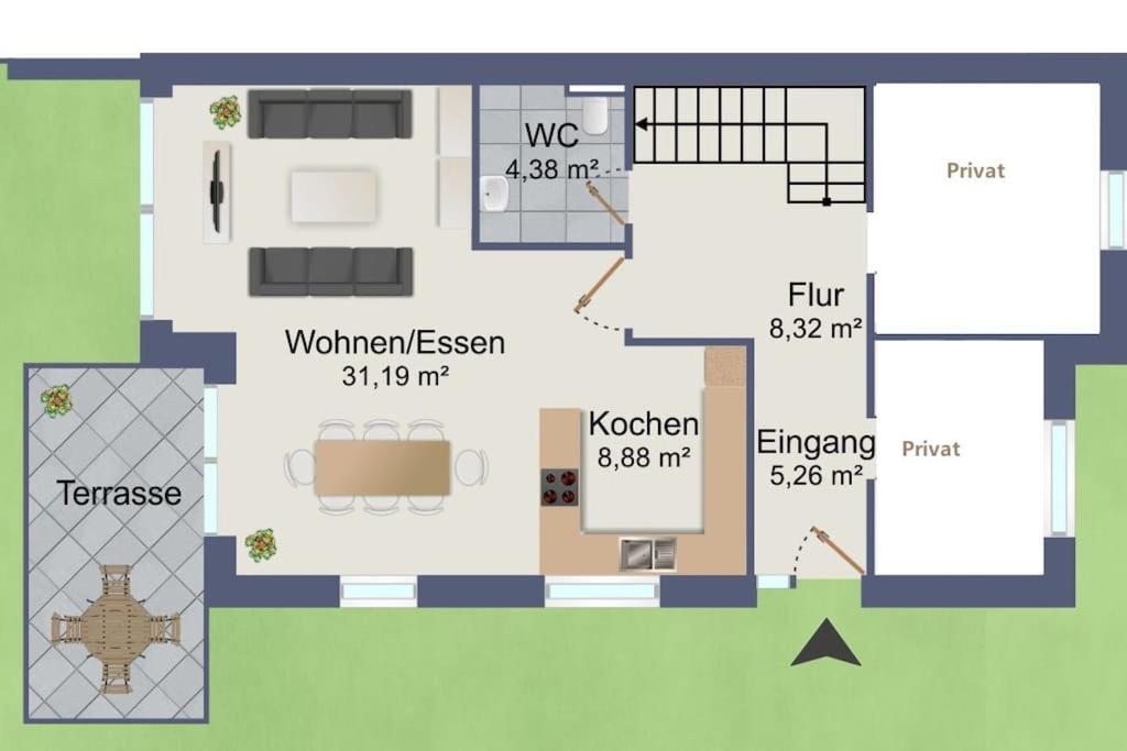 Appartement 130Qm Haus Mit 3 Schlafzimmern, Sauna, Parkplatz à Lüneburg Extérieur photo